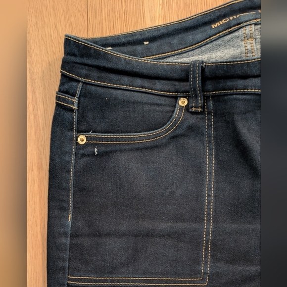 Michael Kors Selma Flare Jeans, size 10, color dark blue - Picture 10 of 16